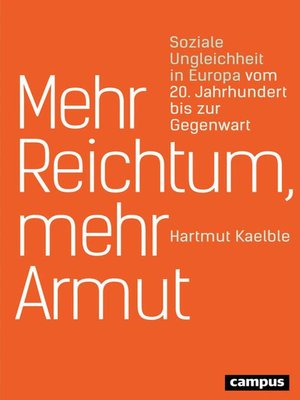 cover image of Mehr Reichtum, mehr Armut